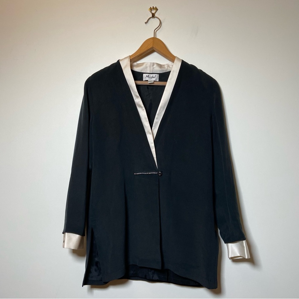 Vintage Misho Silk Blazer